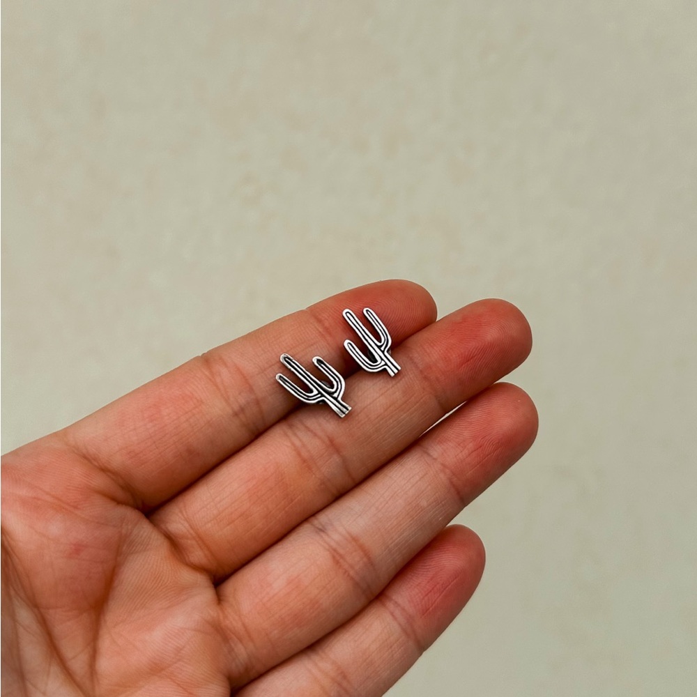 .925 Cactus Studs - Picture 3 of 3